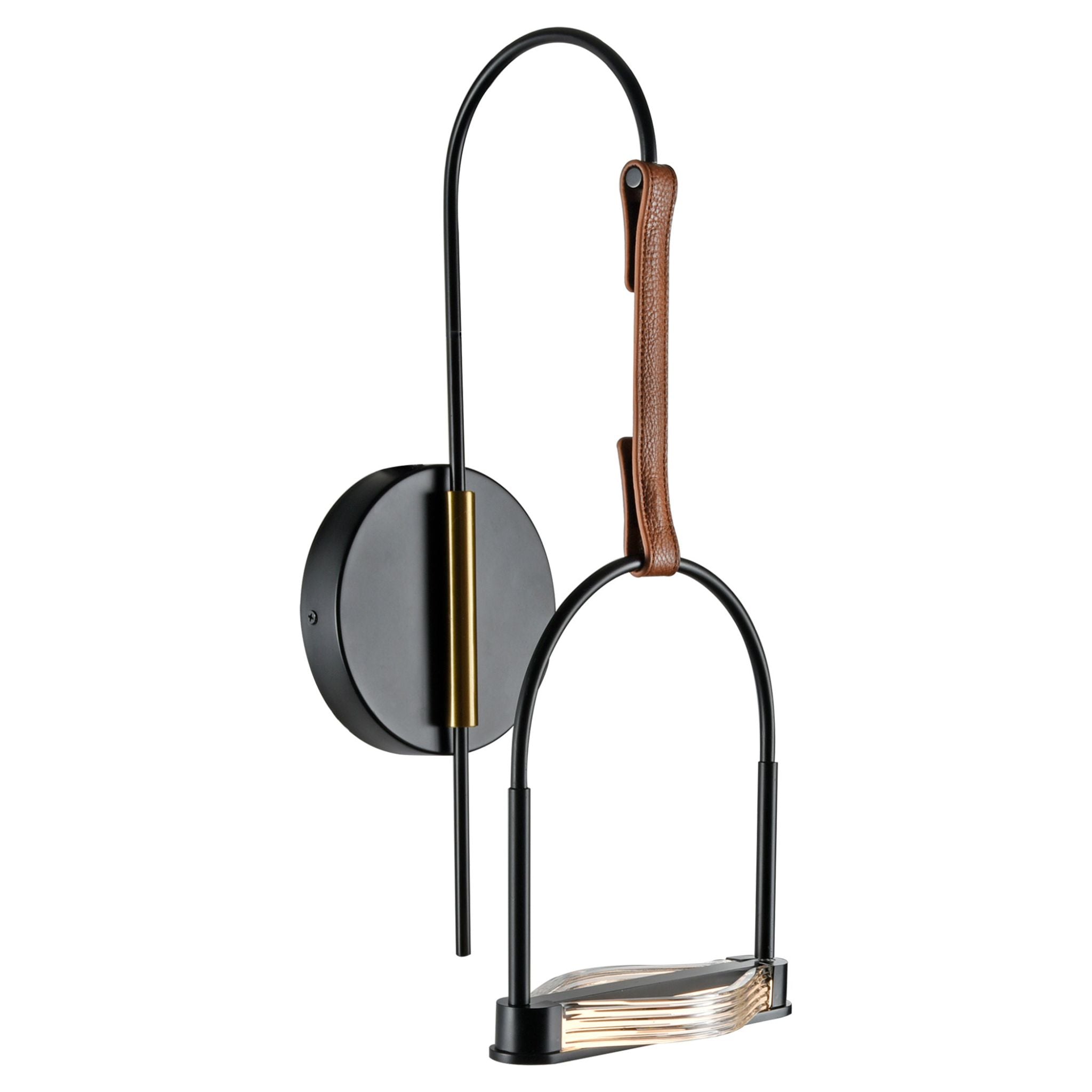 VONN Ravenna Black LED Wall Sconce Light Fixture - Modern Integrated VAW1231BL for Bedroom, Hallway & Living Room Lighting