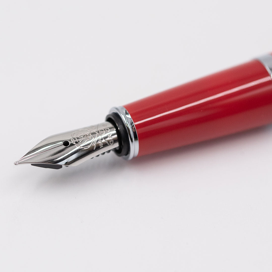 Cross Bailey Light Fountain Pen - Premium Red Ink Pen for Writing, Journaling & Calligraphy - Perfect for Office, School & Gifts