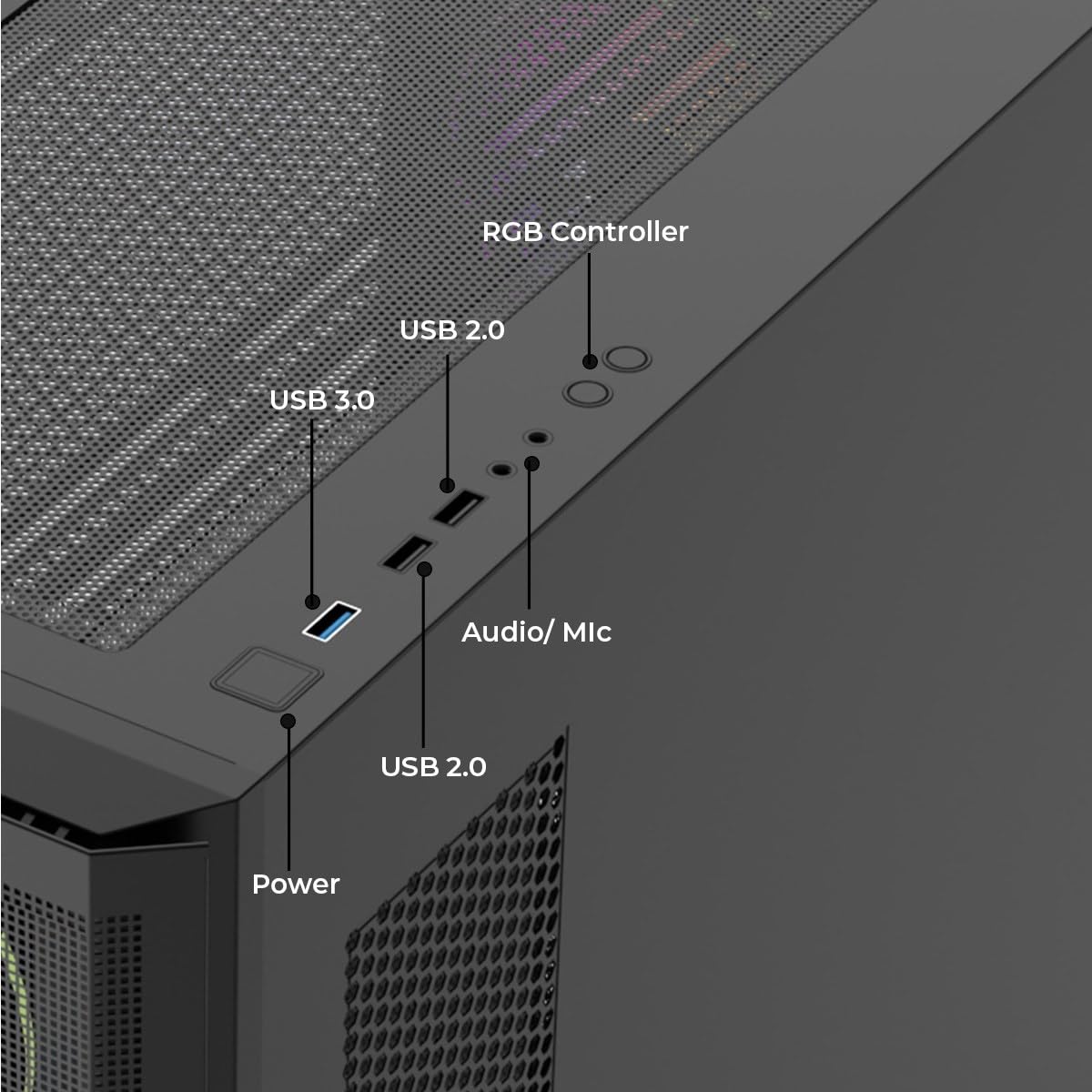 Ginger6 High-Performance Gaming PC Desktop - Intel Core i7 14700KF, AMD Radeon RX 9070 XT 16GB, 4TB NVMe SSD, 32GB DDR5, Z790, WiFi 6E | Perfect for 4K Gaming, VR, Streaming & Content Creation