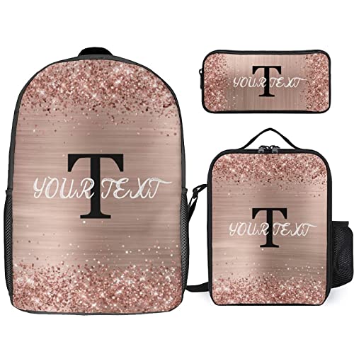 Rose Gold Glitter Pattern