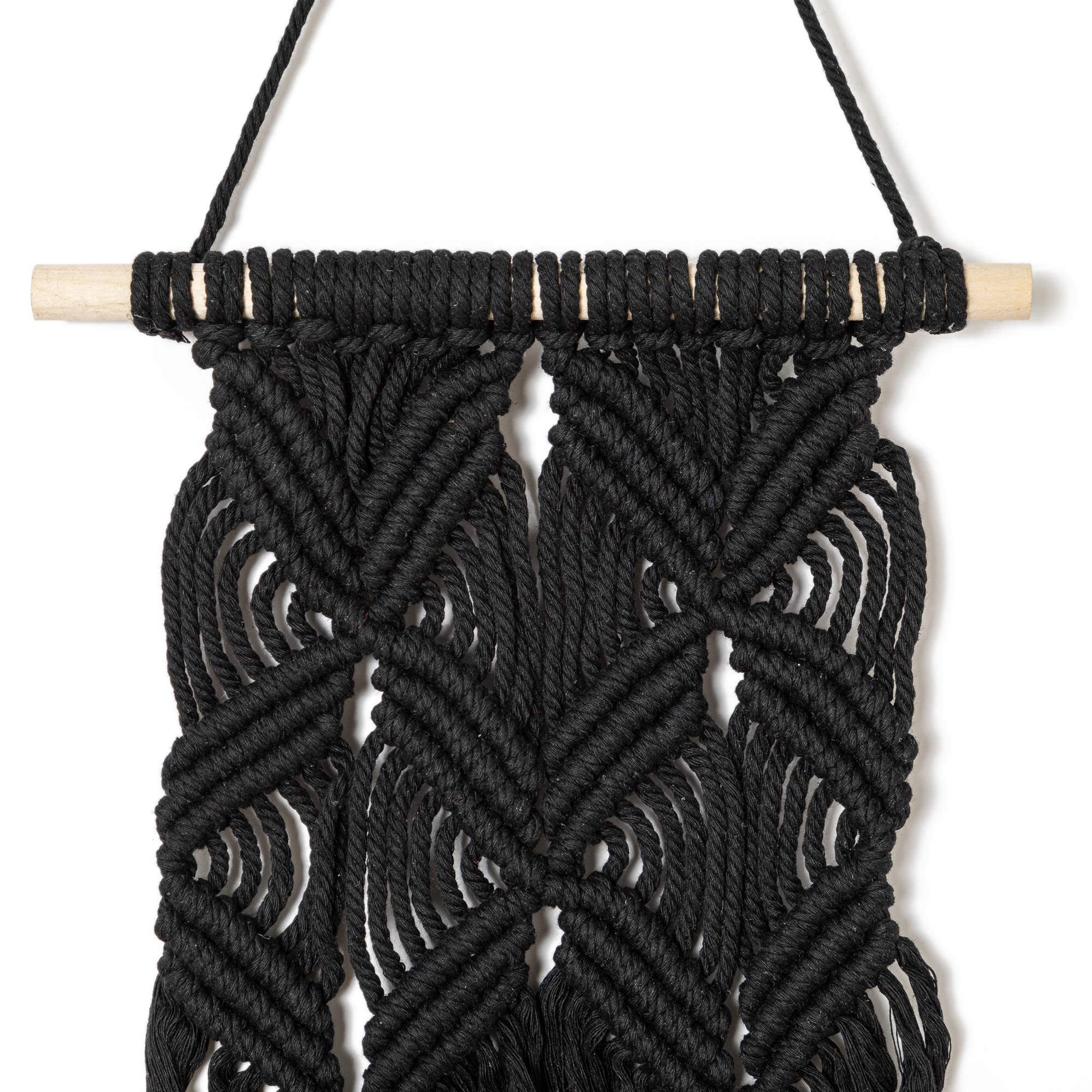 TJ Global Handmade Boho Chic Macrame Wall Hanging - 18
