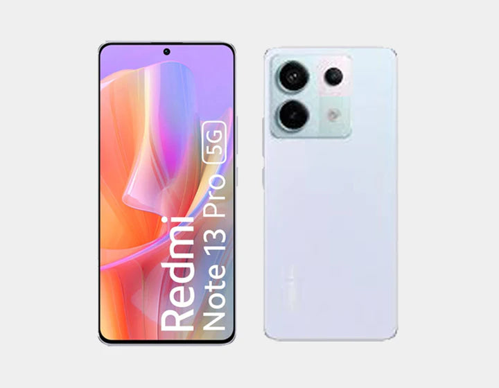 Xiaomi Redmi Note 13 Pro 5G Smartphone - 128GB ROM 8GB RAM - Dual SIM Unlocked Global Version (Aurora Purple) - Perfect for Gaming, Streaming & Business Use
