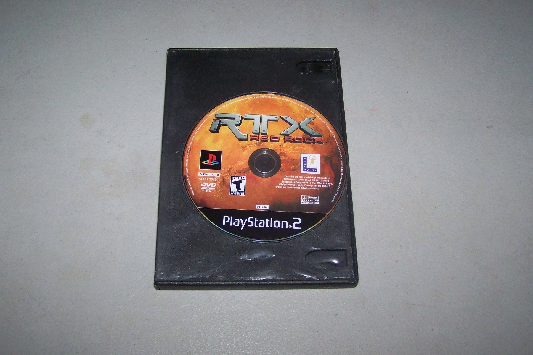 RTX Red Rock - PlayStation 2 Game | Action-Adventure Video Game for PS2 | Perfect for Retro Gaming & Collectors