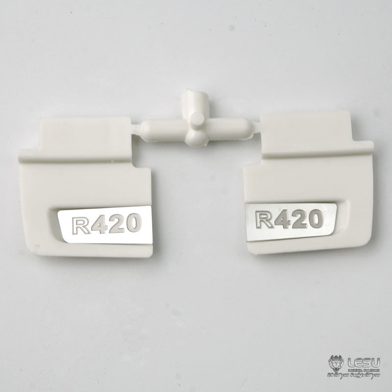 1/14 Scale LESU Plastic Slingshot Autosculpt Spoiler for Tamiya R420 R470 R560 R620 R730 RC Tractor Truck Models - DIY Upgrade for Realistic Truck Cabin Customization (Perfect for RC Truck Racing & Display Collections)