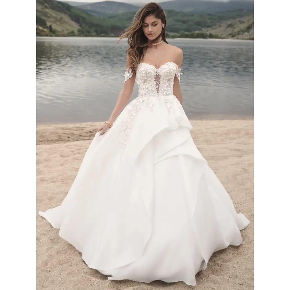 Knox by Sottero and Midgley - Elegant Wedding Dress for Brides | Perfect for Church Ceremonies, Garden Weddings & Formal Receptions