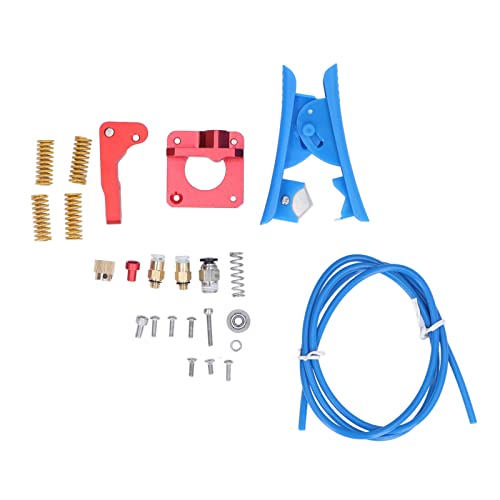 Universal 3D Printer Extruder Kit - Pneumatic Connector, Brass & Plastic PETG Tube for CR10 - Easy Installation & Firm Fixing - Perfect for DIY 3D Printing Projects & Repairs
