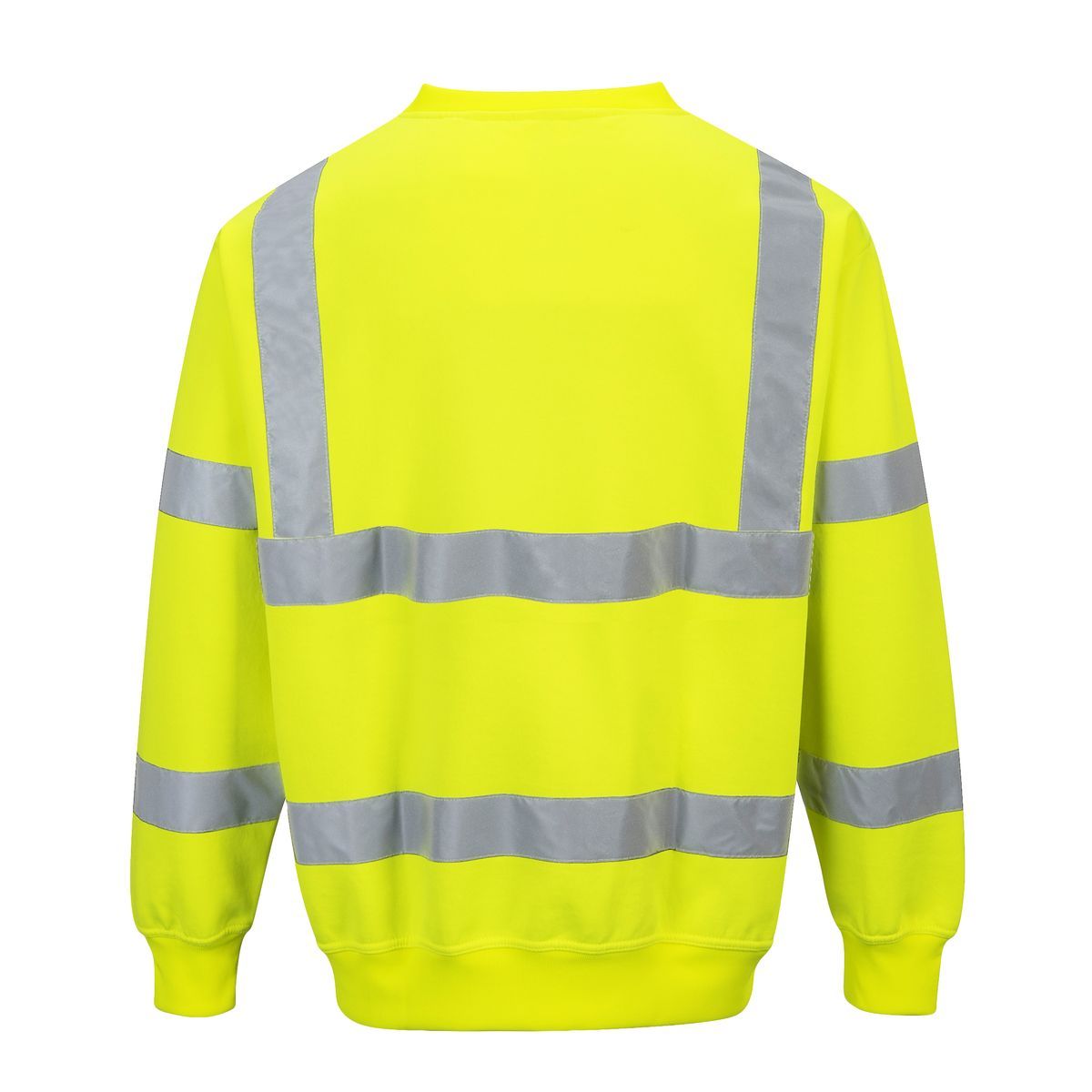 Style B303 High Visibility Sweatshirt - Reflective Safety Workwear for Construction, Cycling & Outdoor Activities