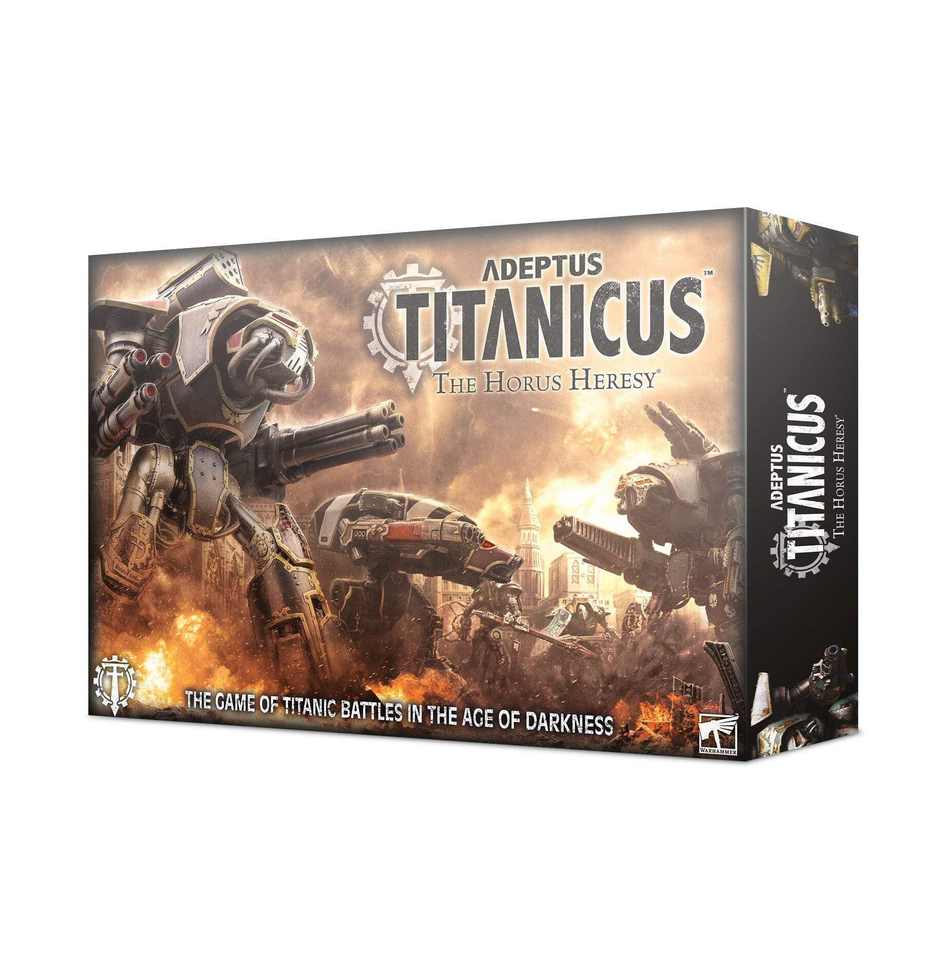 Games Workshop Adeptus Titanicus: Core Game Set - Epic Miniature Wargame for Collectors & Hobbyists - Perfect for Tabletop Battles & Strategy Gaming