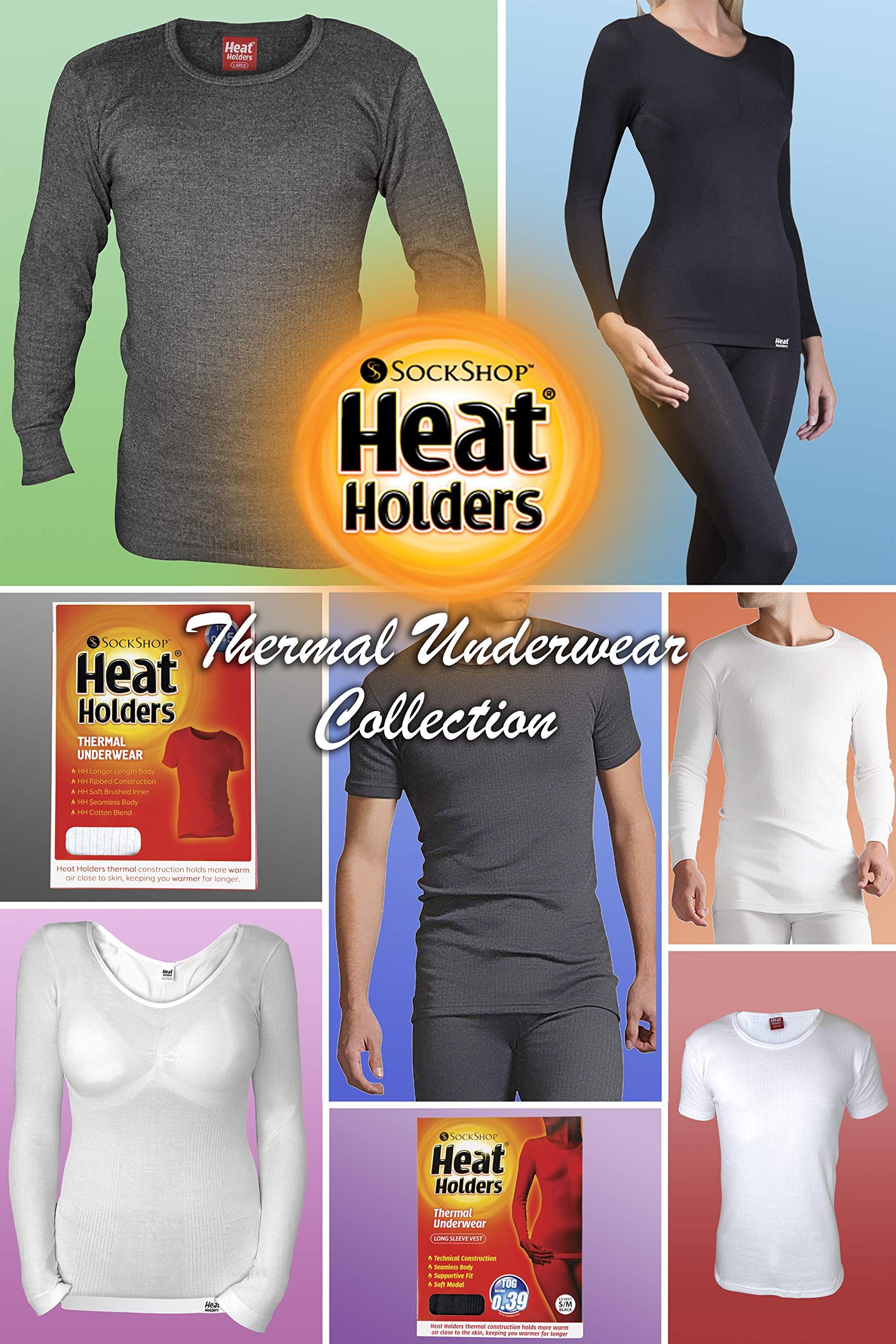 Heat Holders Men's Thermal Fleece Vest - Winter Warm Sleeveless Undershirt for Cold Weather | Base Layer for Skiing, Hiking & Outdoor Activities