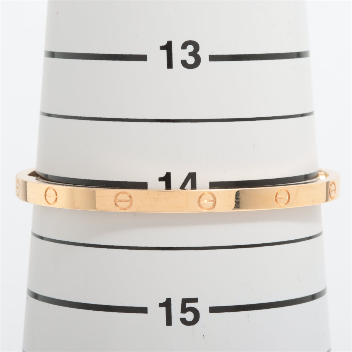 Cartier Love Small Model Size 15 Yellow Gold Bracelet for Women - Luxury Jewelry Gift for Anniversary, Valentine's Day & Special Occasions