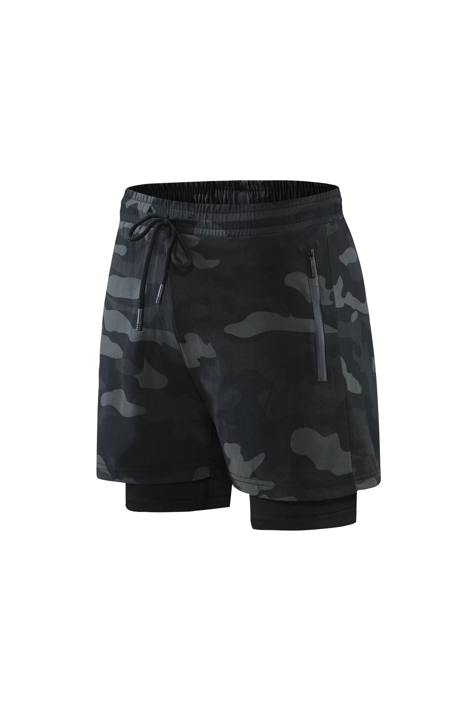 Men's Running Shorts - Lightweight Active Workout Athletic Shorts for Men & Big Boys - Perfect for Jogging, Gym Training & Outdoor Sports