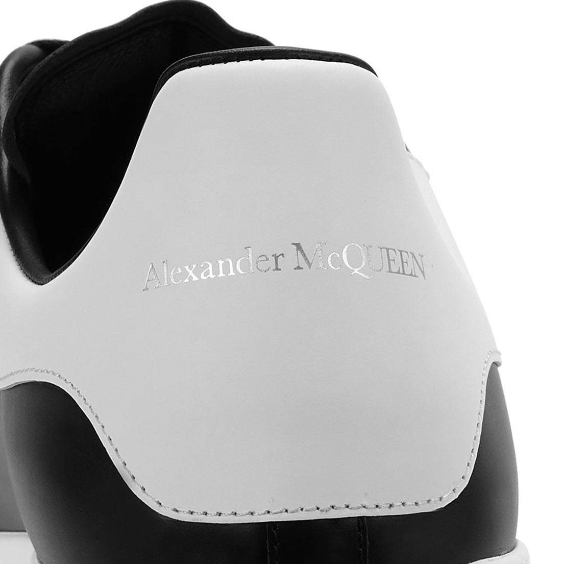 Alexander McQueen Black & White Raised Sole Sneakers - Fashionable High-Top Shoes for Men & Women | Perfect for Casual Wear, Street Style & Everyday Outfits