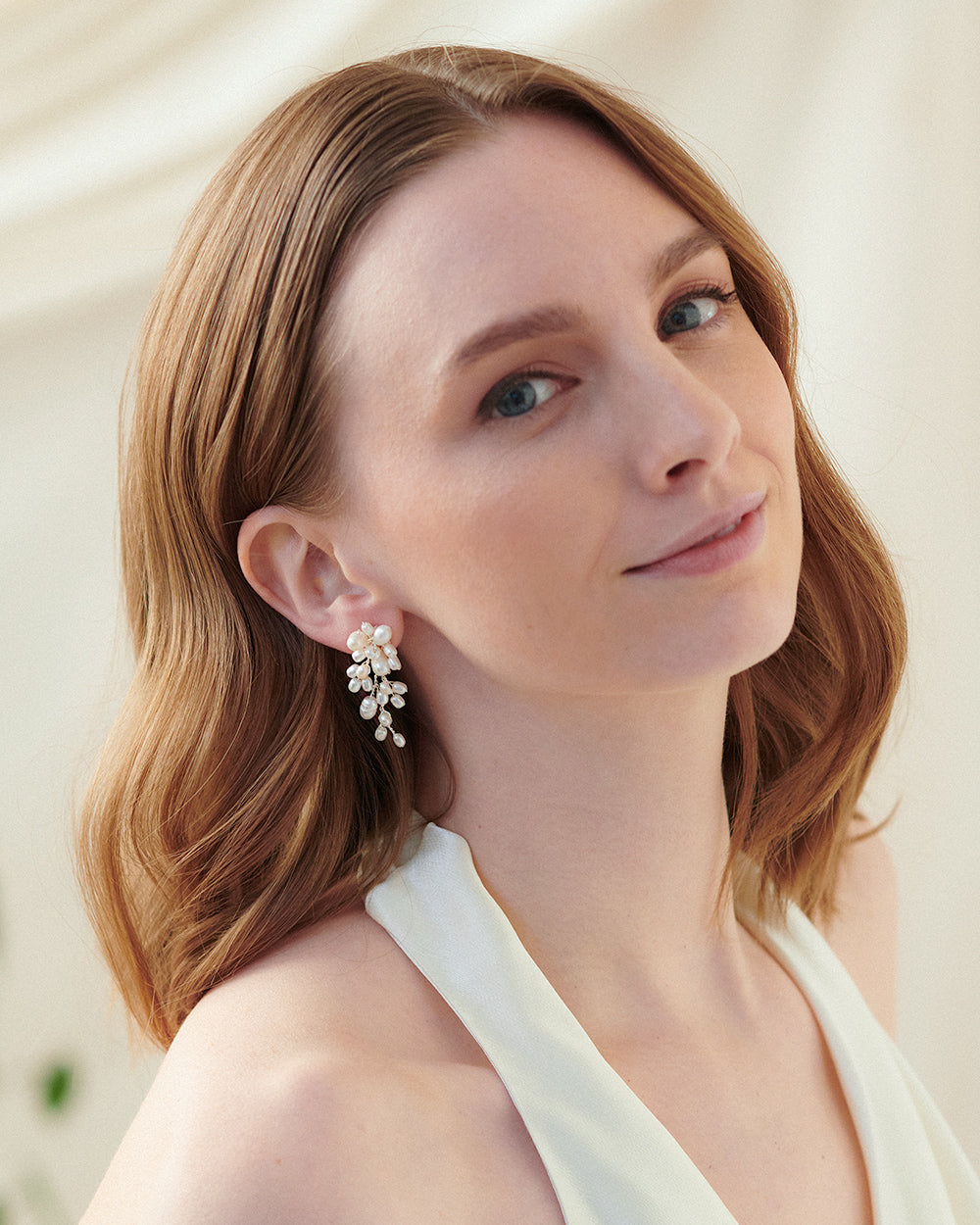 Natural Freshwater Pearl Earrings for Women - Elegant Stud & Dangle Pearl Jewelry - Perfect for Weddings, Parties & Everyday Wear