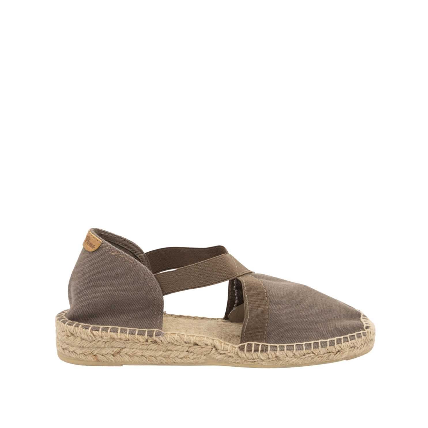 Women's Canvas Espadrille Shoes with Comfortable Jute Sole & Elastic Design - Perfect for Summer, Beach, and Casual Outings