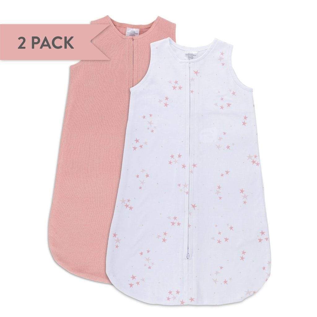 Ely's&Co. Wearable Blanket for Babies 0-3 Months - Soft & Cozy 2-Pack - Perfect for Nursery, Swaddling & On-the-Go Comfort