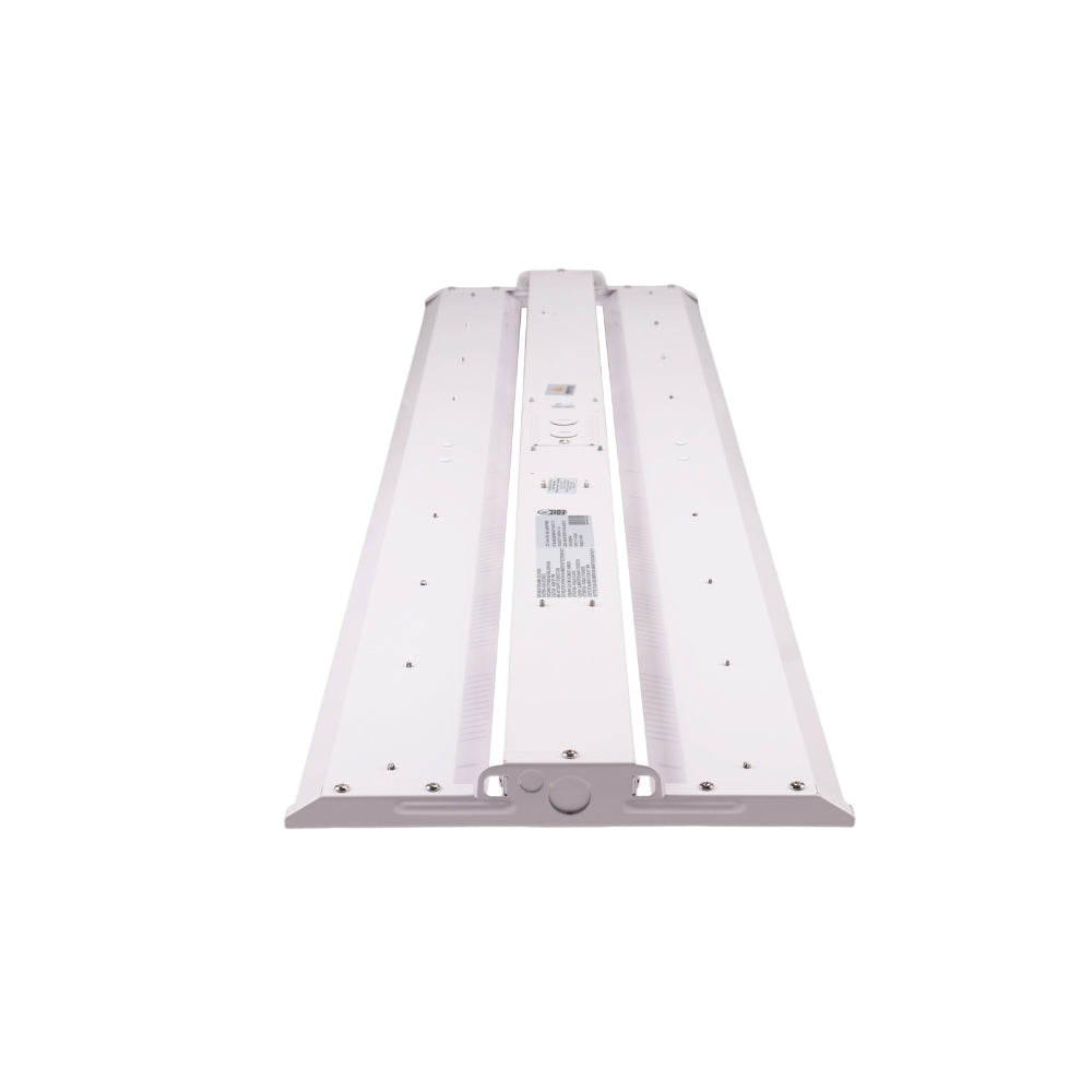 220W LED Linear High Bay Light - SLHB Series, Tunable CCT 4000K/5000K, Frosted Lens, 4ft Length, Chain Mount (UL+DLC Certified) - Perfect for Warehouses, Factories & Commercial Lighting