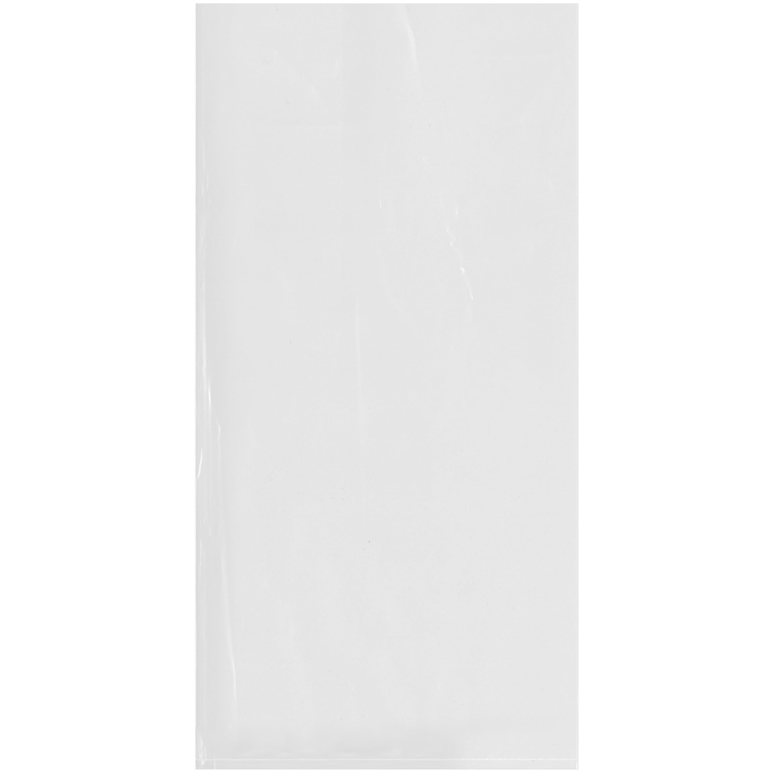 Clear Plastic Poly Bags 9x18 Inches - 4 Mil Pack of 500 for Packaging & Storage