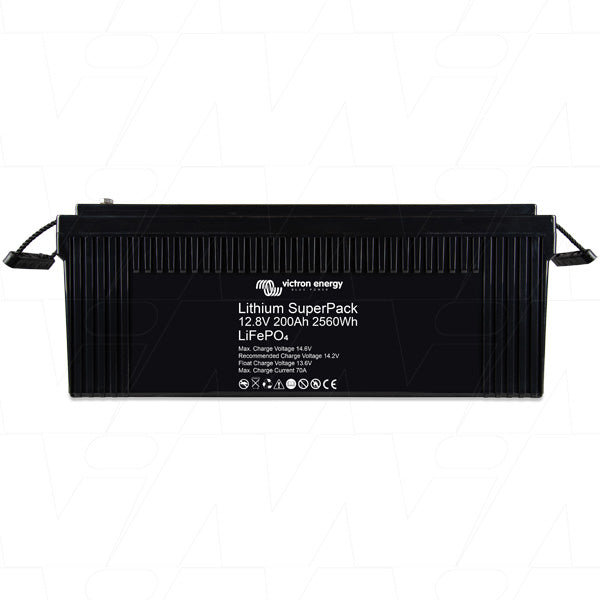12V 200Ah LiFePO4 Deep Cycle Battery with Built-in BMS & Safety Switch - Perfect for Solar Power Systems, RVs, Marine & Off-Grid Applications - Long Lasting Rechargeable Lithium Battery Pack