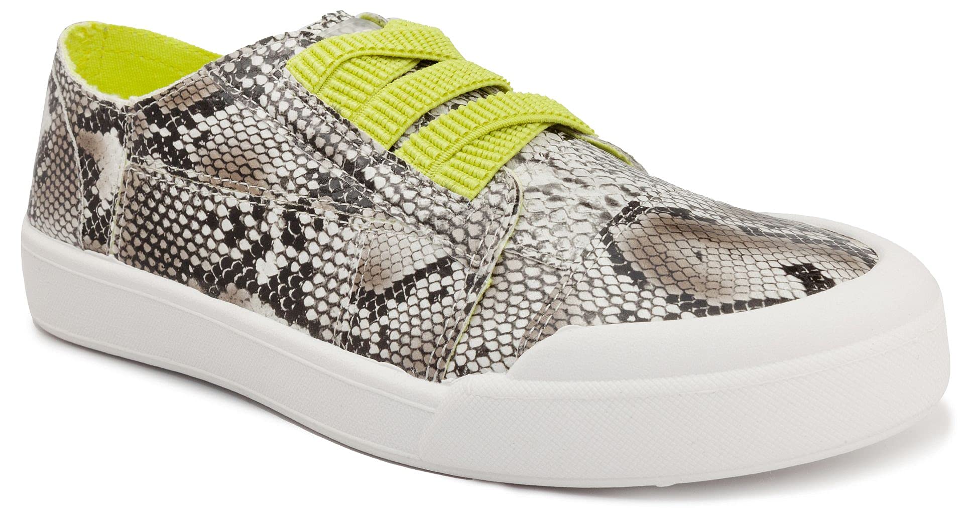 Women's Sugar Slip On Sneakers - Comfortable No-Tie Lace Canvas Loafers with Cute Design - Casual Slip-On Shoes for Women - Perfect for Walking, Travel & Everyday Wear