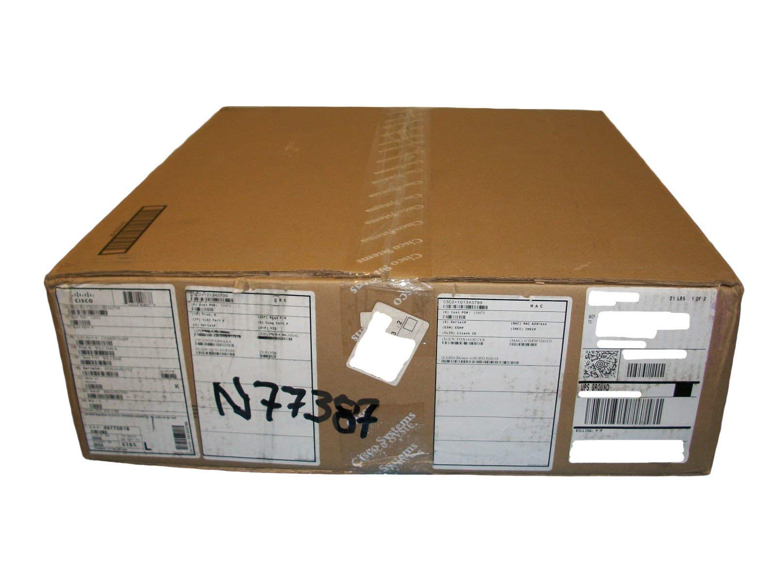 Cisco WS-C4948-S Catalyst 4948 48-Port Gigabit Ethernet Managed Switch with Dual PSU | Renewed | Ideal for Data Centers, Enterprise Networks & High-Performance Office Environments