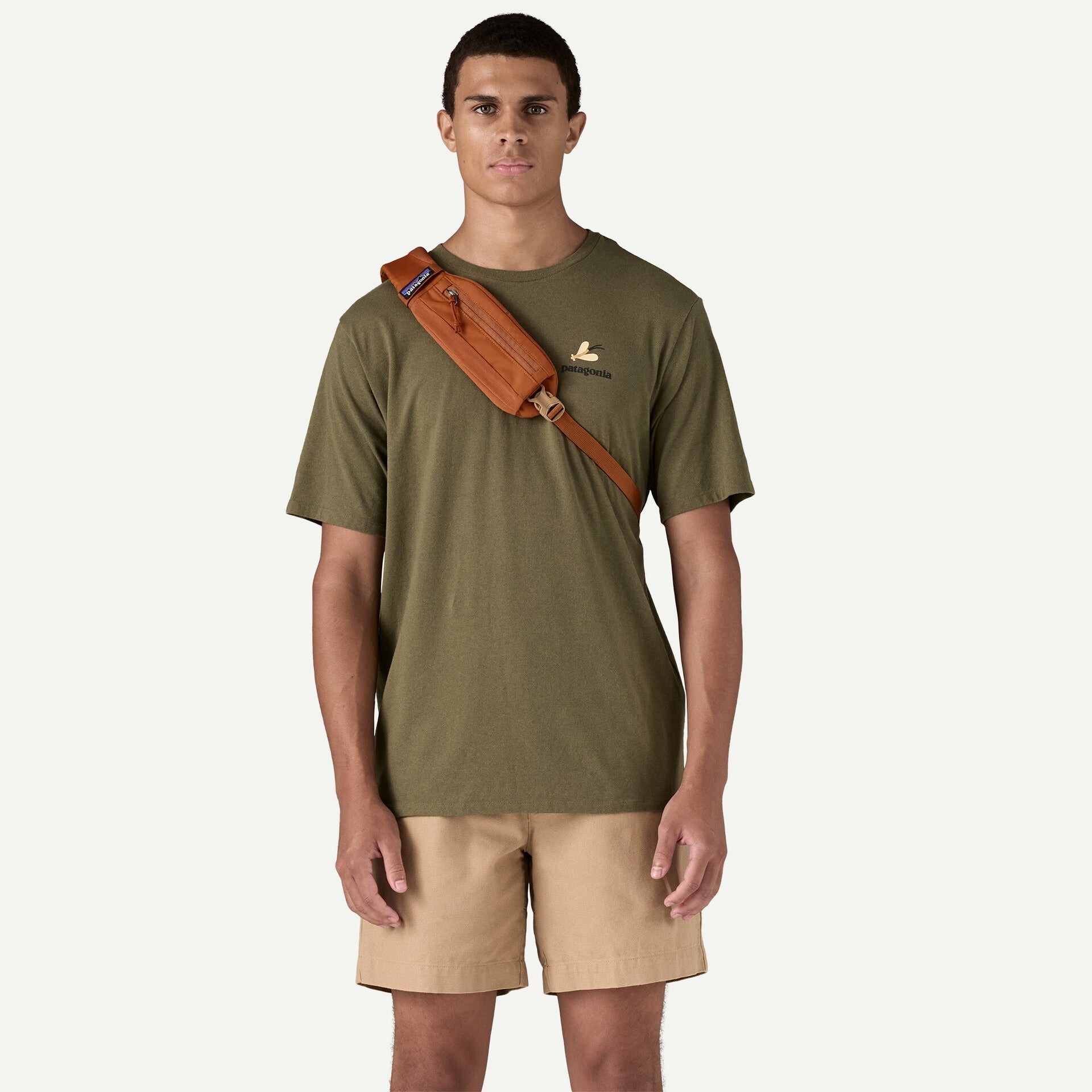 Patagonia Atom Sling 8L Backpack - Lightweight & Durable Robin Brown Crossbody Bag for Hiking, Travel & Everyday Use