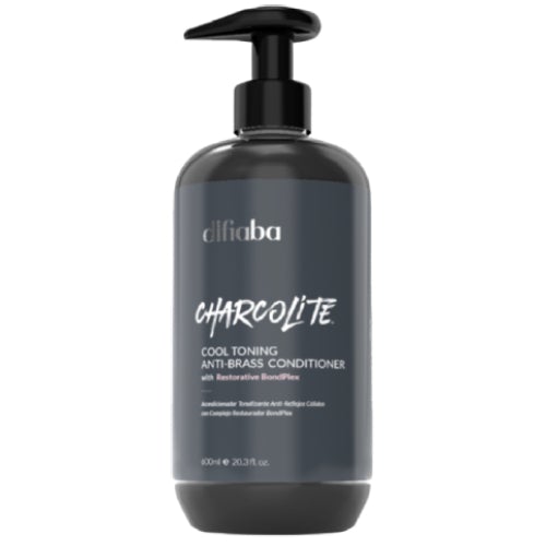 Charcoal-Infused Cool Toning Purple Shampoo for Blonde & Silver Hair - 20.3 oz Anti-Brass Conditioner for Salon-Quality Results - Perfect for Color-Treated Hair Maintenance & Brassiness Correction