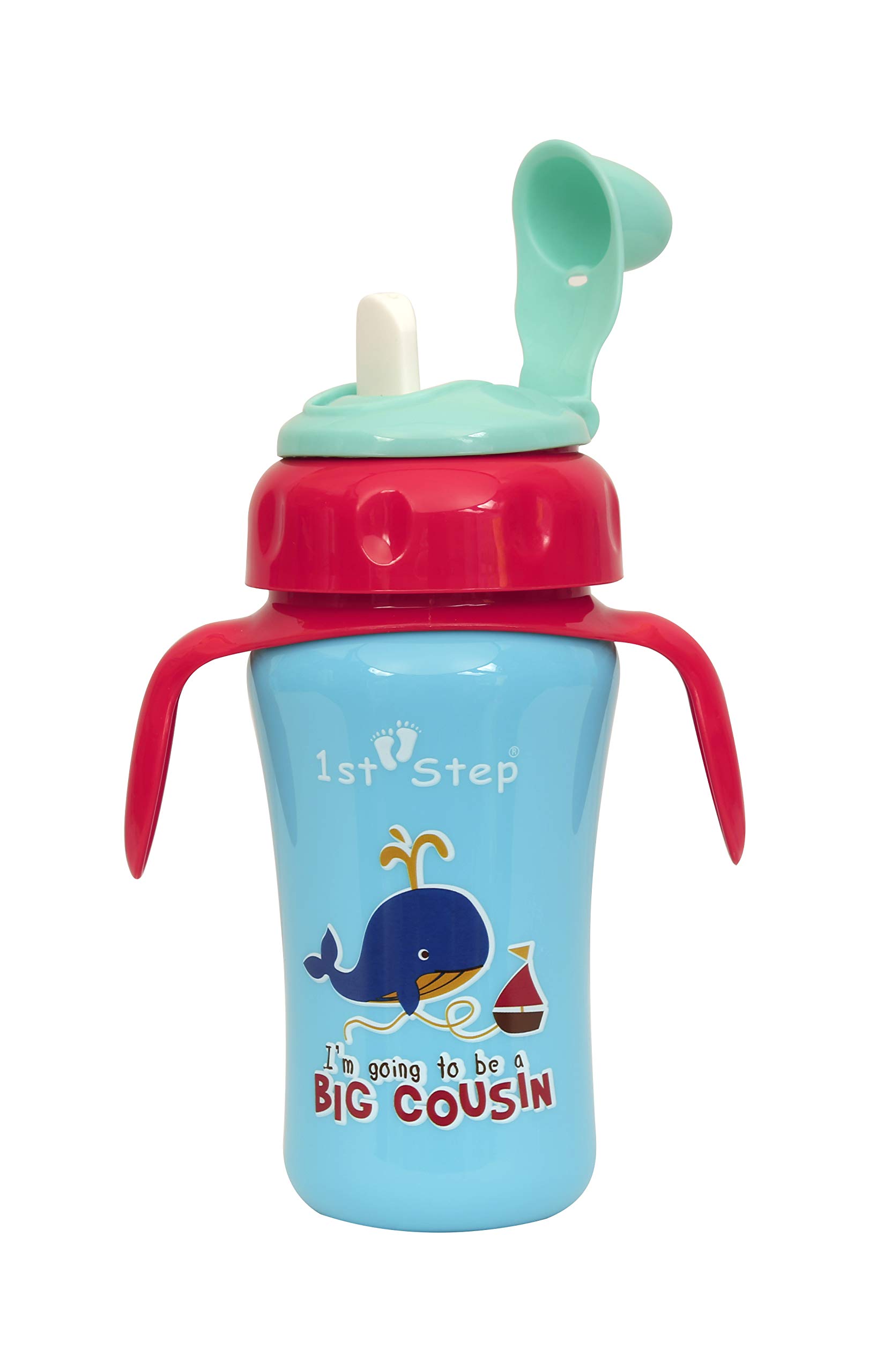 1ST STEP Baby Sippy Cups - BPA-Free Spill-Proof Training Cups for Toddlers | Perfect for Learning to Drink Independently at Home, Daycare or Travel