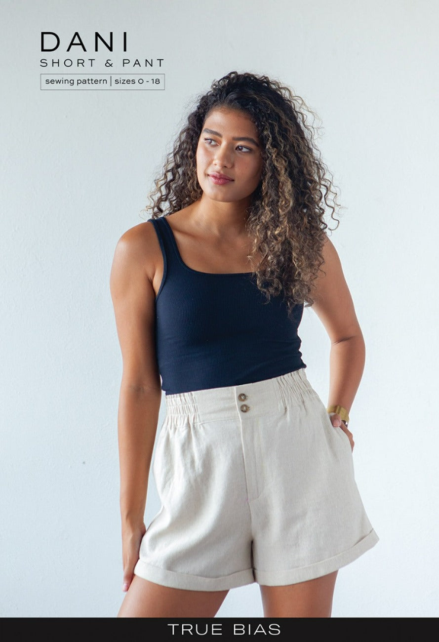 Dani Short and Pant Sewing Pattern - DIY Women's Clothing for Casual Wear & Summer Outfits