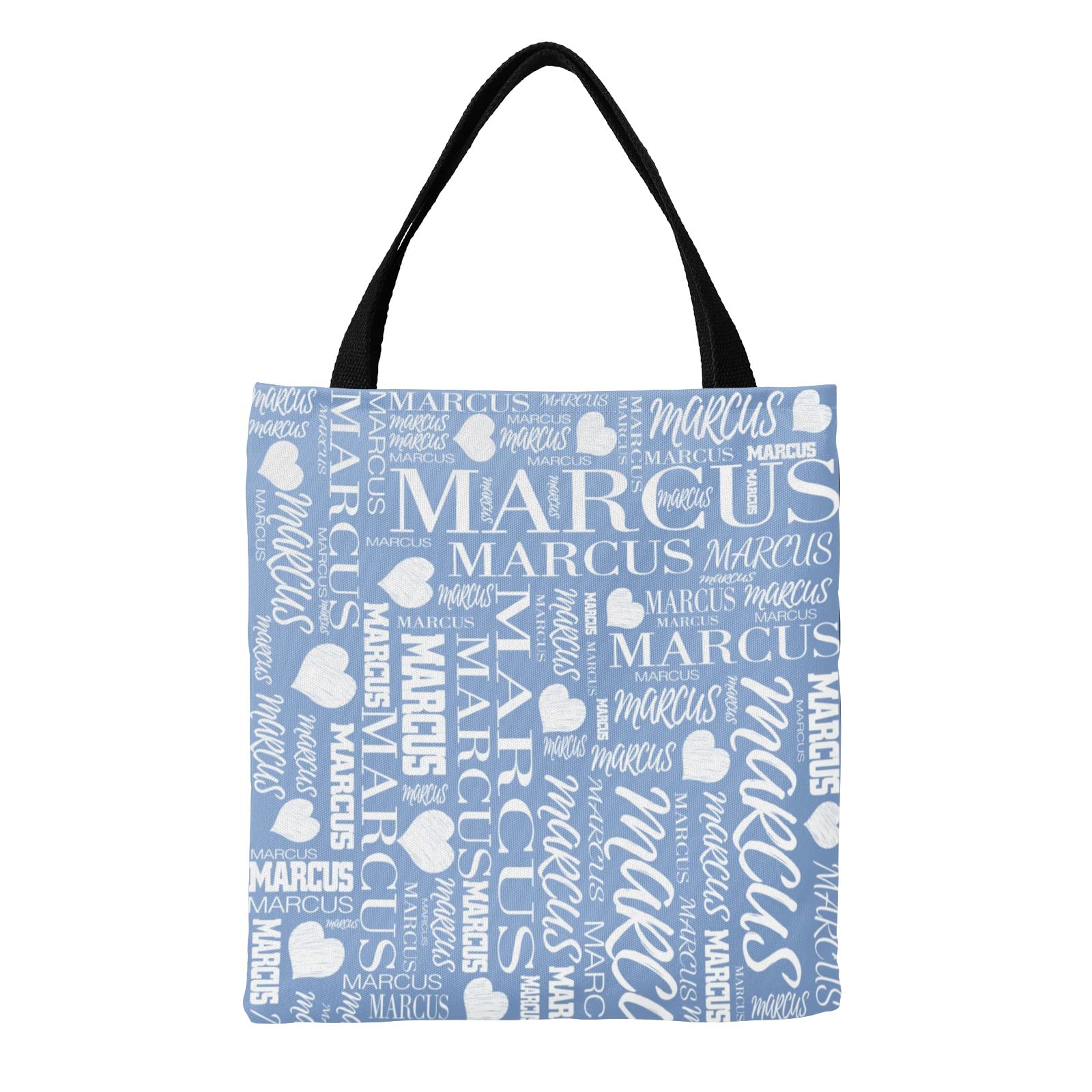 Custom Personalized Canvas Tote Bags - Eco-Friendly Reusable Shopping Shoulder Bag for Work, Market, School & Travel | Durable Handbag for Everyday Use, Grocery Shopping & Beach Trips