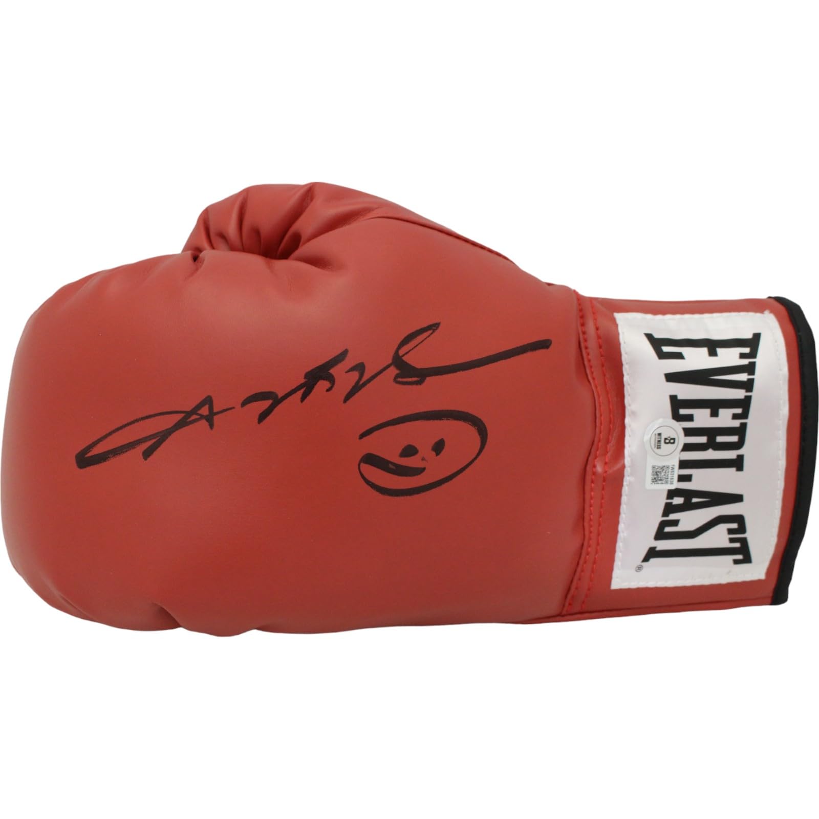 Sugar Ray Leonard Autographed Red Left Boxing Glove - Beckett Certified Authentic Memorabilia - Perfect for Boxing Fans, Collectors & Sports Memorabilia Displays