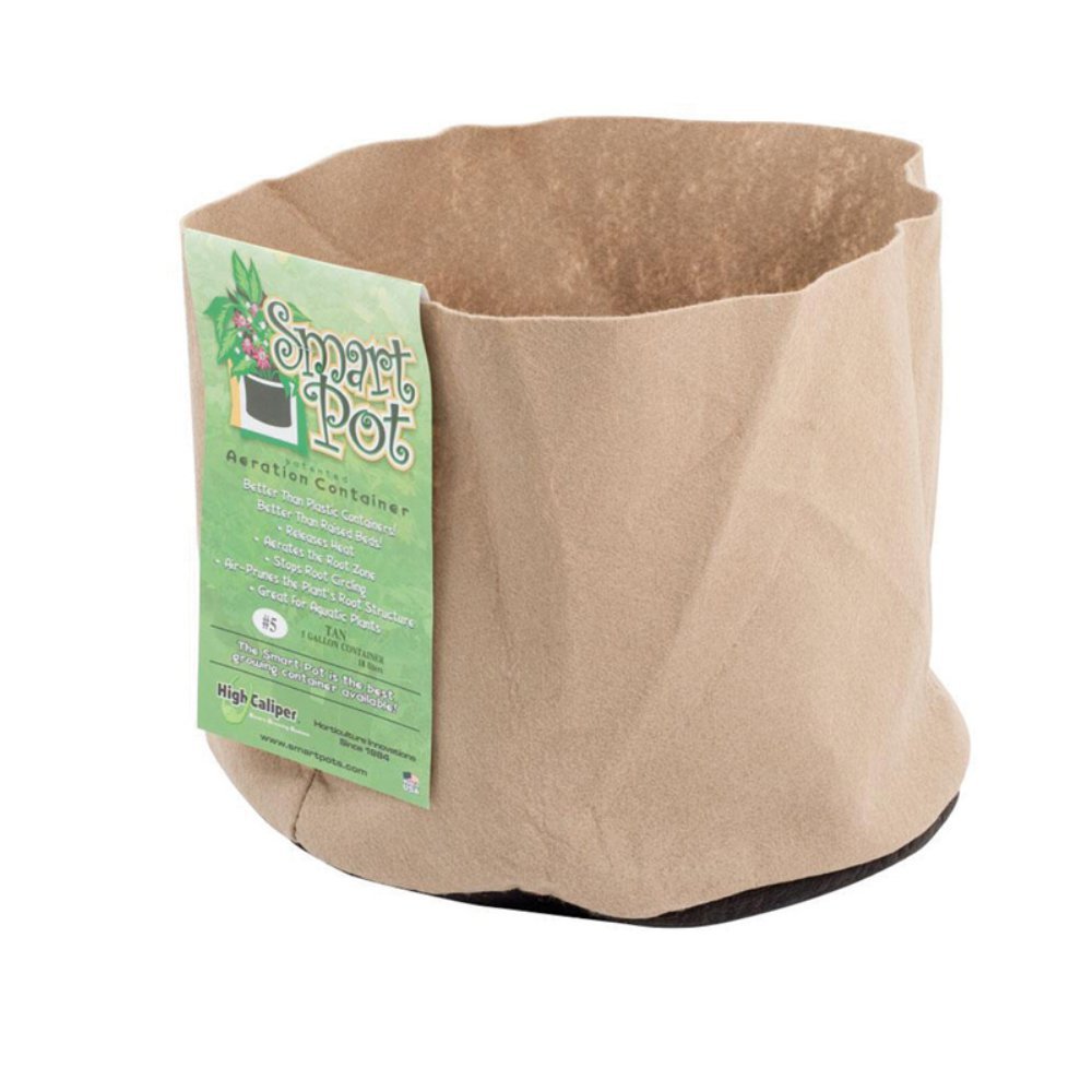 7-Gallon Smart Pot Soft-Sided Fabric Plant Container - Aeration Grow Bags for Vegetables, Herbs & Flowers - Indoor/Outdoor Gardening & Urban Farming