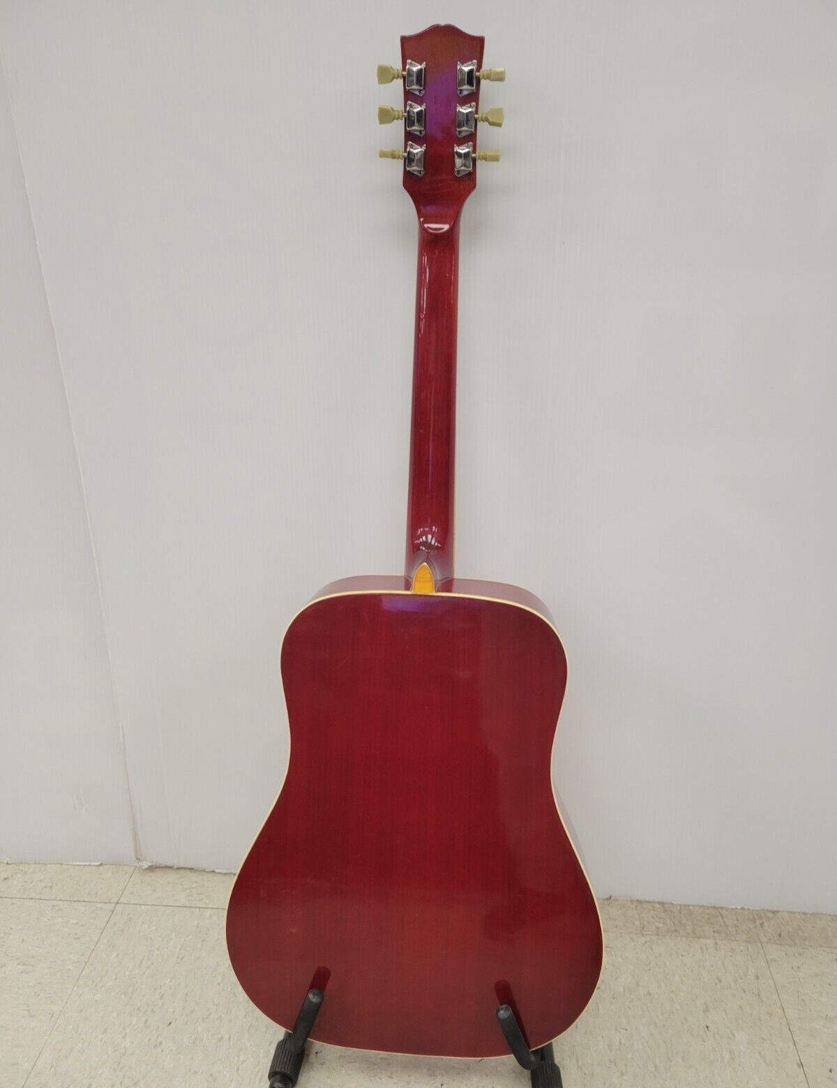 Kizo Suzuki W65HA Acoustic Guitar - Professional 6-String Folk Guitar with Spruce Top & Mahogany Back - Perfect for Beginners, Camping, Live Performances & Home Practice