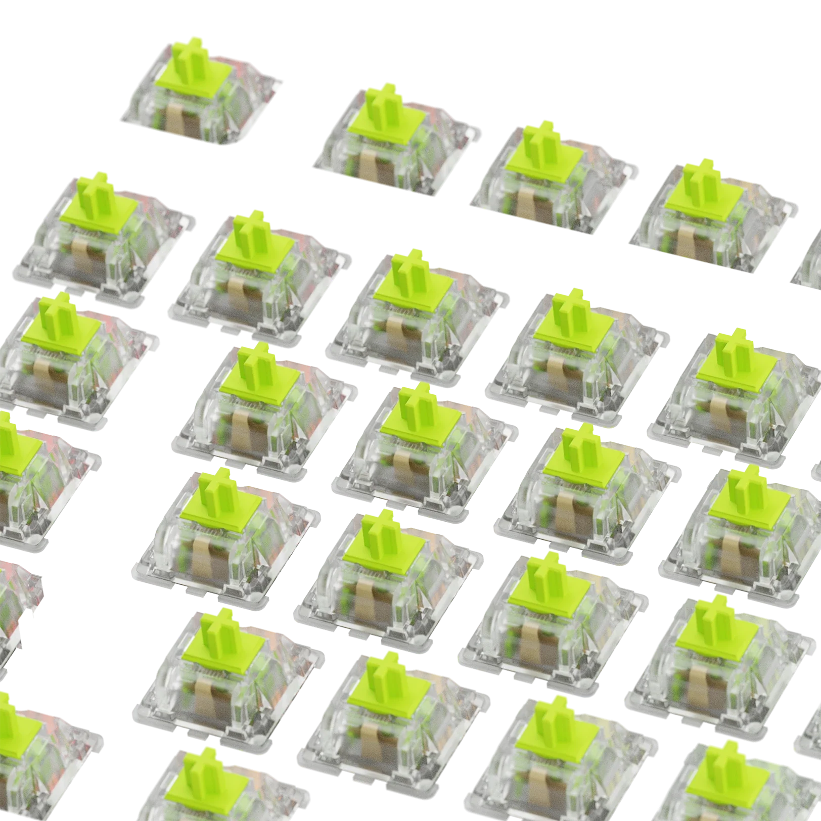 Glorious Raptor Mechanical Keyboard Switches - MX ANSI 75 Standard for Gaming & Typing - Perfect for PC, Mac & Custom Keyboard Builds