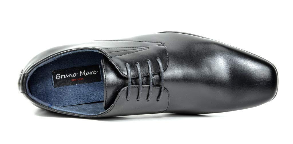 Bruno Marc Men's Classic Modern Oxford Dress Shoes - Lace Up Leather Lined Formal Shoes for Business, Wedding & Office Wear