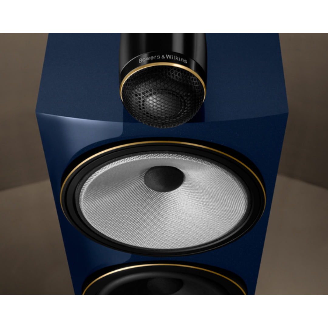 Bowers & Wilkins 702 S3 Signature Floorstanding Speakers - HiFi Audio System for Home Theater & Music Listening