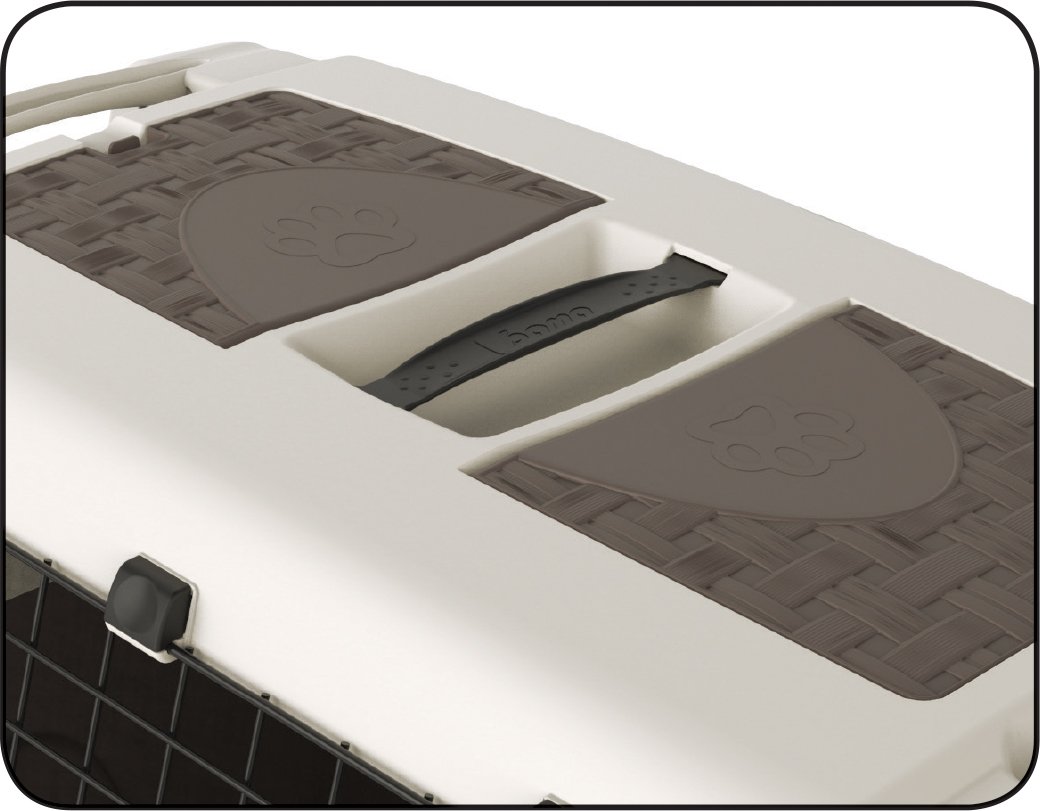 Large Pet Travel Crate for Dogs & Cats - Durable Airline Approved Carrier for Car, Plane & Outdoor Adventures