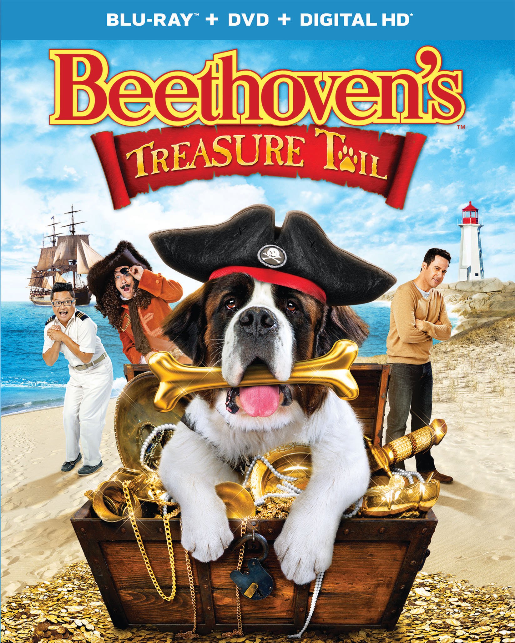 Beethoven's Treasure Tail Blu-ray | Family Comedy Movie | Fun Movie Night for Kids & Adults
