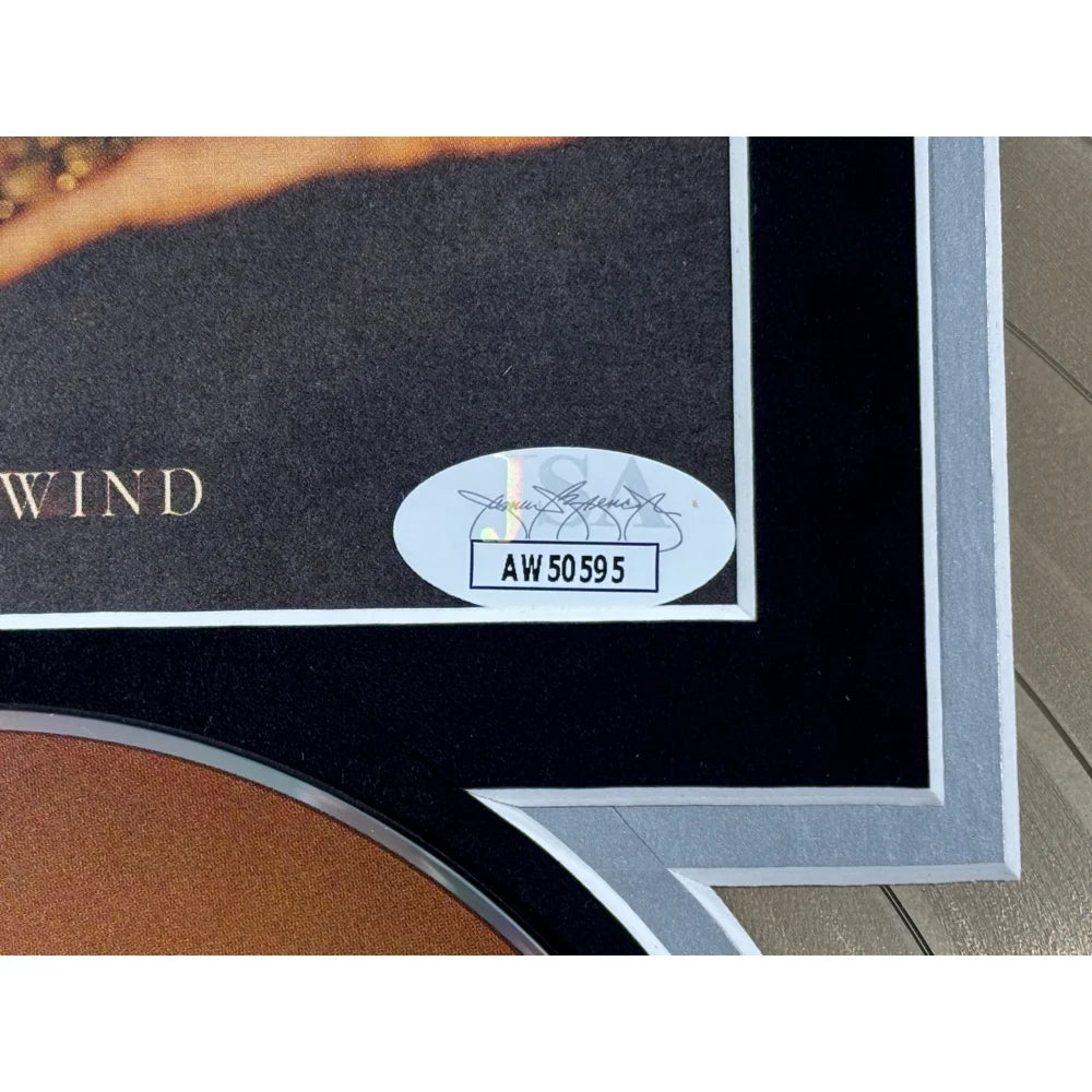 Lainey Wilson Autographed Whirlwind CD Album - Gold Record Framed with JSA COA - Signed Country Music Memorabilia - Perfect for Home Decor, Fan Collections & Gift Giving