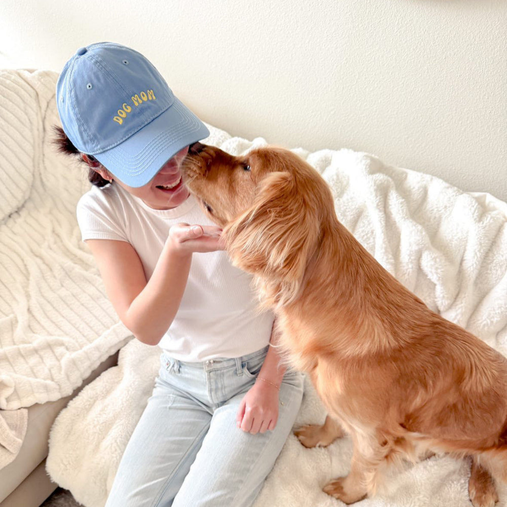 BYOP Dog Mom Hat - Cute & Stylish Baseball Cap for Dog Lovers - Perfect for Walks, Parks & Pet-Friendly Outings