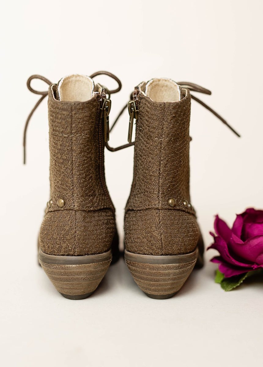 Eliza Brown Leather Boots for Women - Comfortable & Stylish Ankle Boots for Fall, Winter, and Casual Outfits