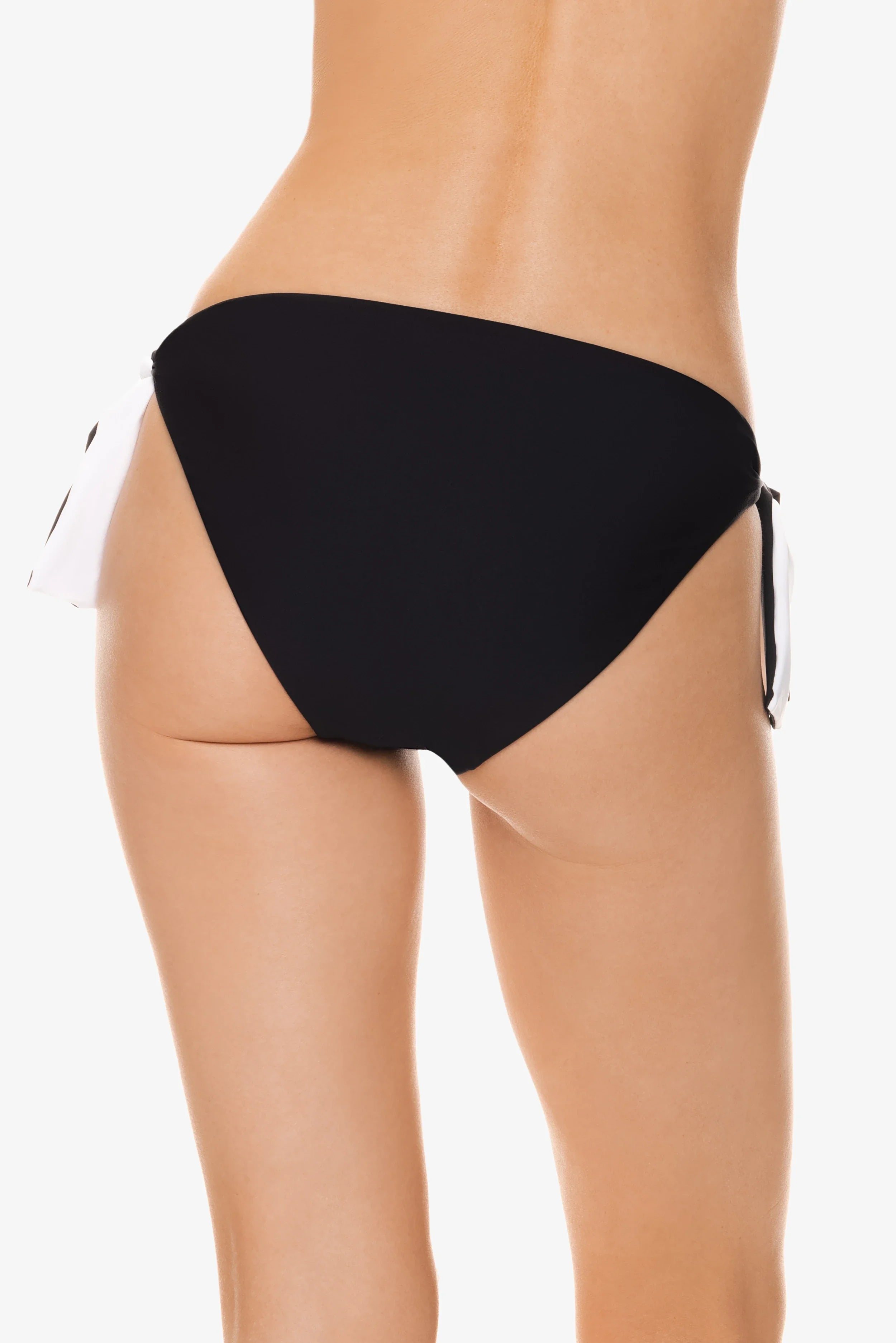 Reversible Tie Hipster Underwear - Black & White - Comfortable & Sexy for Everyday Wear or Special Occasions