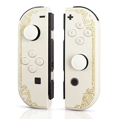 Upgraded FAREMOCI Wireless Joy-Pad Controller for Nintendo Switch - L/R Handheld Gamepad with Wake-up & Screenshot Function | Compatible with Switch Sports Games & Multiplayer Gaming Sessions