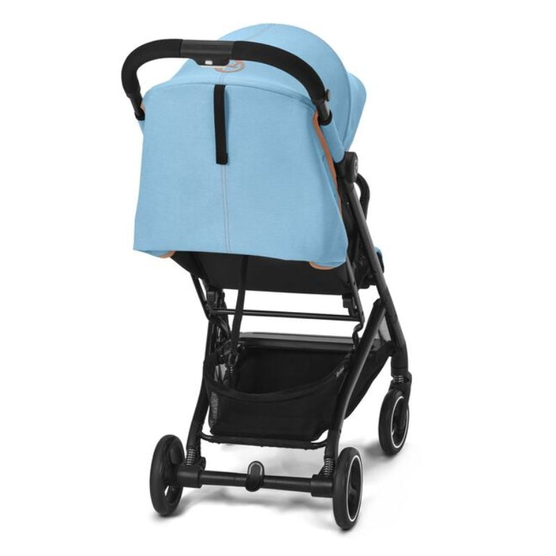 2023 Beezy Ultra Compact Lightweight Stroller for Travel - Easy Fold Baby Stroller with Storage Basket | Perfect for Airports, Shopping & City Walks