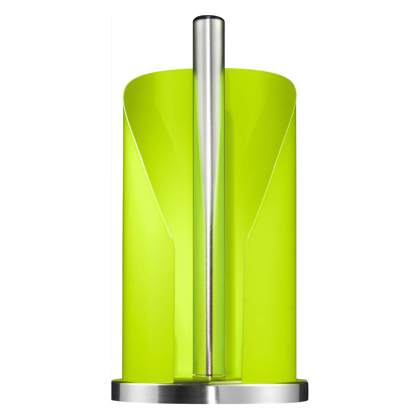 Wesco - German Designed Steel Paper Towel & Toilet Paper Holder in Lime Green - Perfect for Kitchen, Bathroom & Office Organization