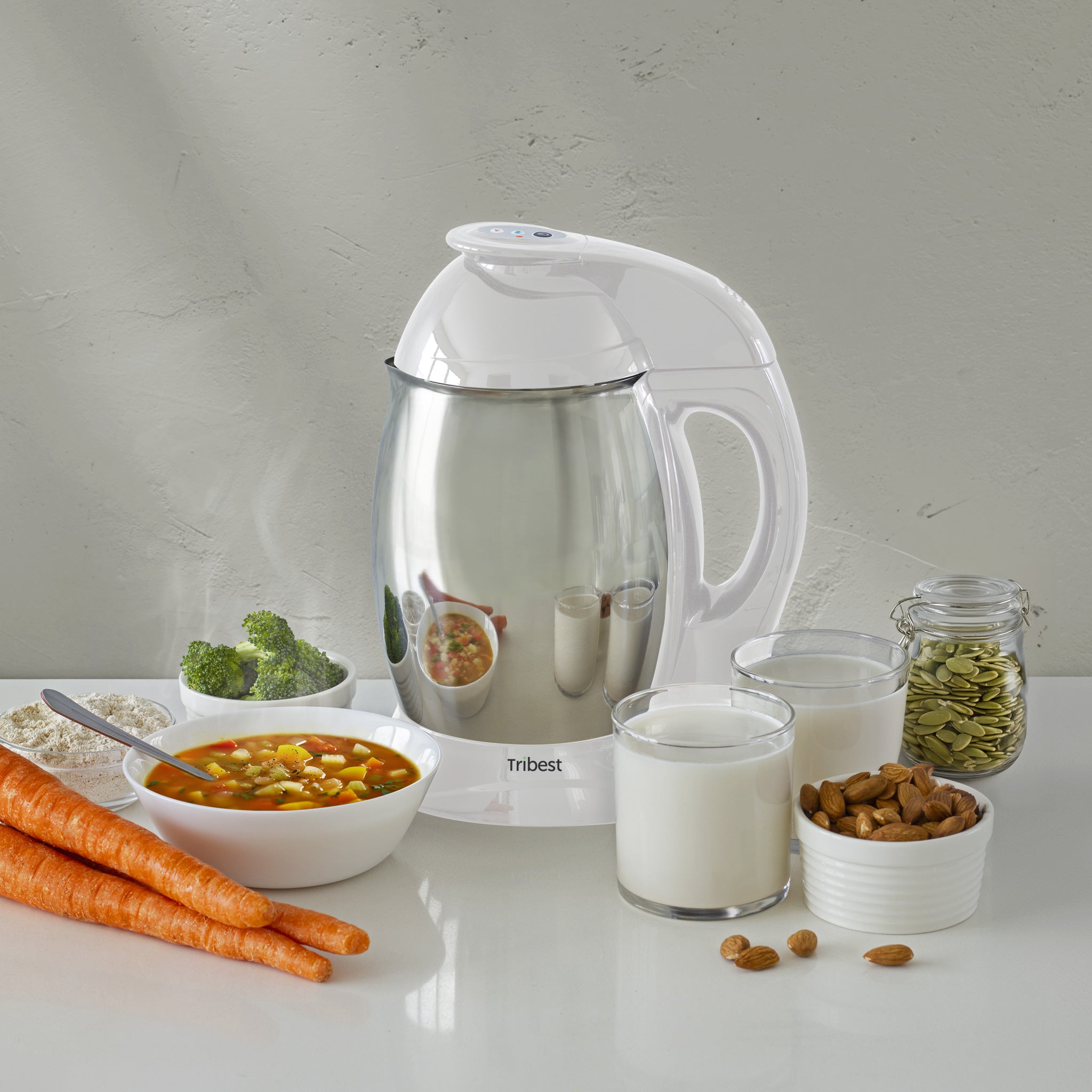 Refurbished Soyabella® Plant-Based Milk Maker with Tofu Kit - Make Fresh Soy, Almond & Rice Milk at Home - Perfect for Vegan, Dairy-Free & Healthy Lifestyles