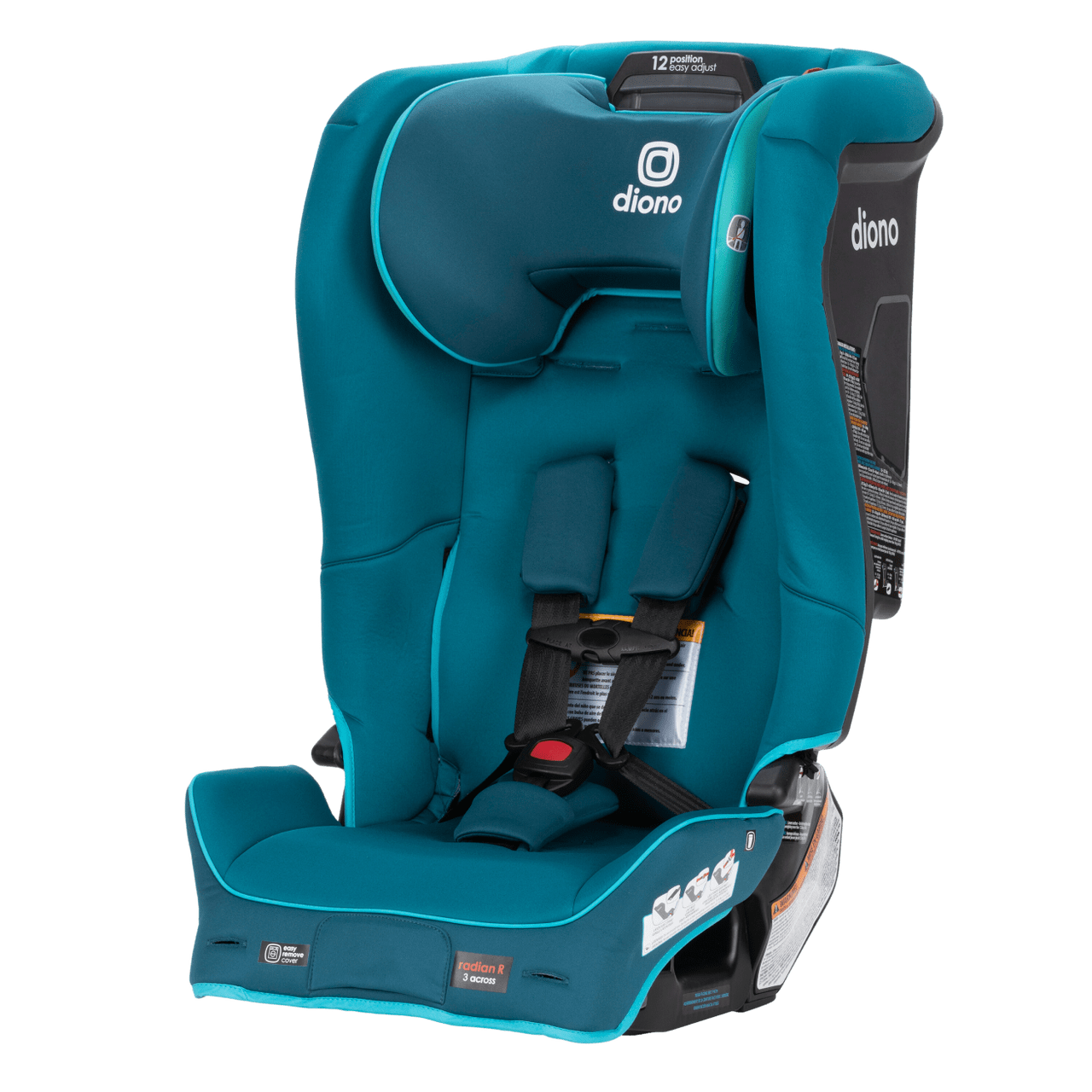 Diono Radian 3R SafePlus Convertible Car Seat - 3-in-1 Rear Facing, Forward Facing & Booster for Kids 5-120 lbs - Premium Safety for Infants, Toddlers & Big Kids - Perfect for Travel & Everyday Use