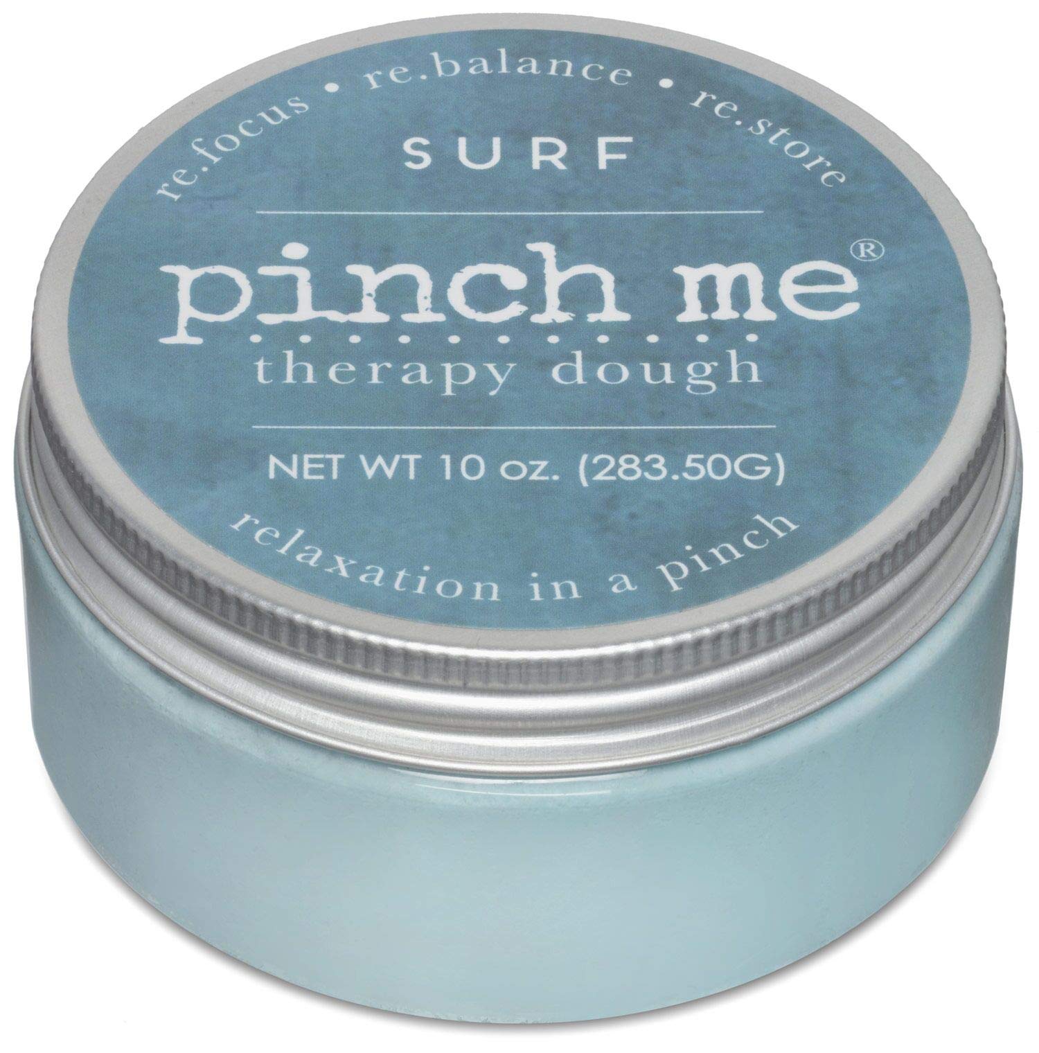 Pinch Me Therapy Dough - 10oz Stress Relief Putty with Surf Scent | Aromatherapy Sensory Fidget Toy for Anxiety & Focus | Perfect for Office, Travel & Classroom Use