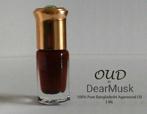 Premium Super Grade Oudh Oil - 3ML Hydro Distilled Rare Thick Aromatic Oud from Bandarban Hills, Bangladesh | Perfect for Meditation, Perfume Making & Luxury Gifting
