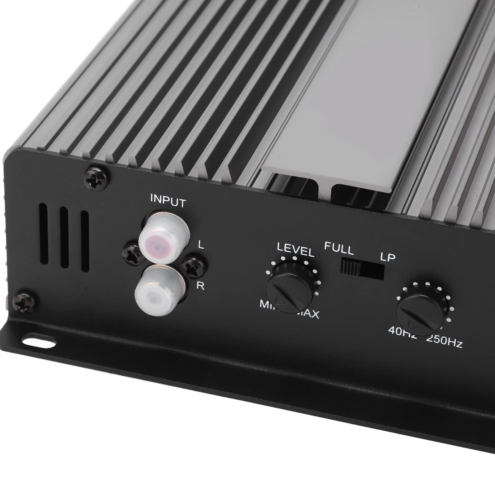2200W High Power Car Amplifier - Metal Subwoofer Amp with Tuning Delay for Enhanced Car Audio | Perfect for Car Stereo Systems & Bass Boost