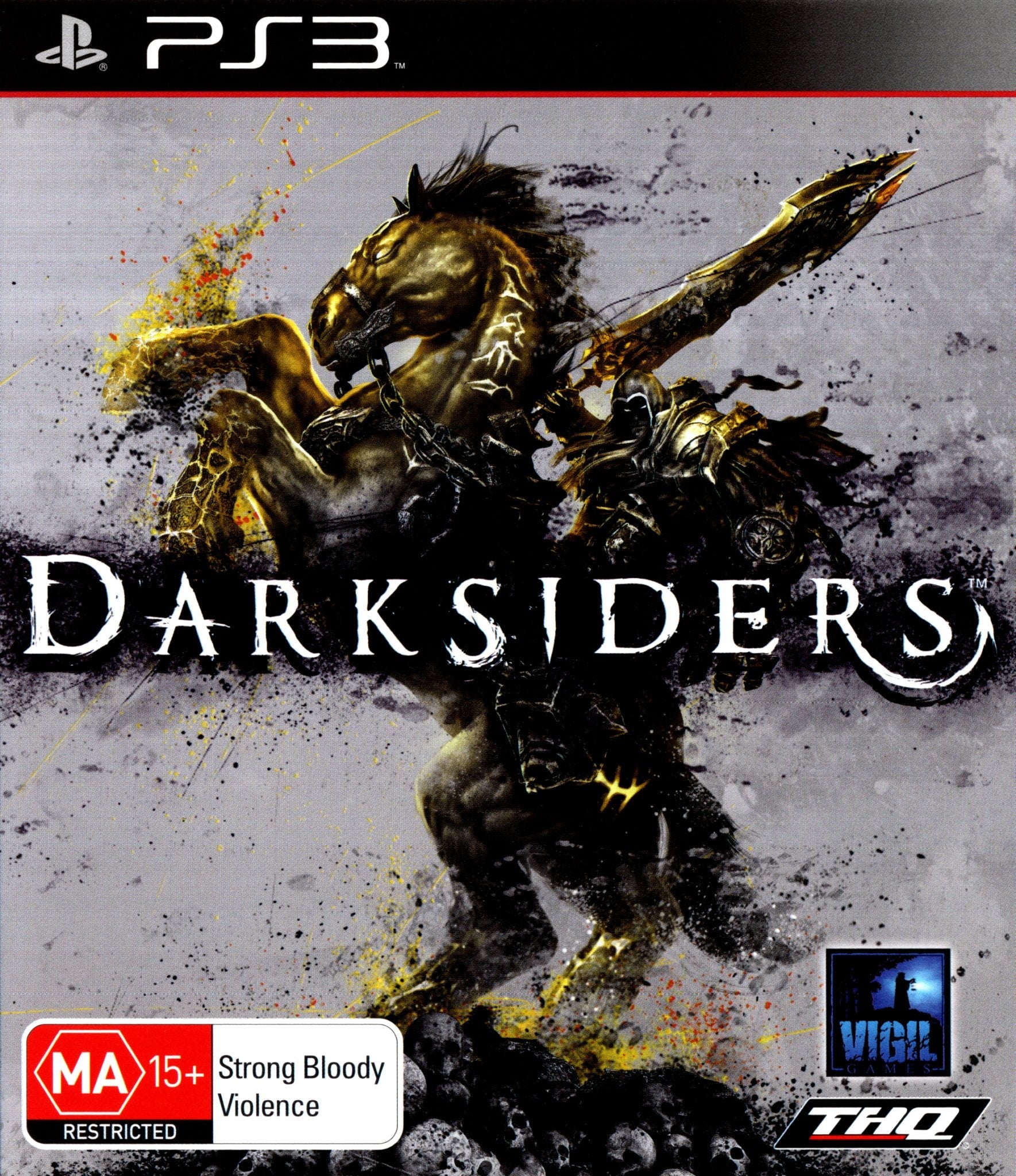 Darksiders Action-Adventure Game for PlayStation 3 (PS3) - PAL Version | Epic Fantasy RPG for PS3 Console | Perfect for Single-Player Gaming & Collector's Edition